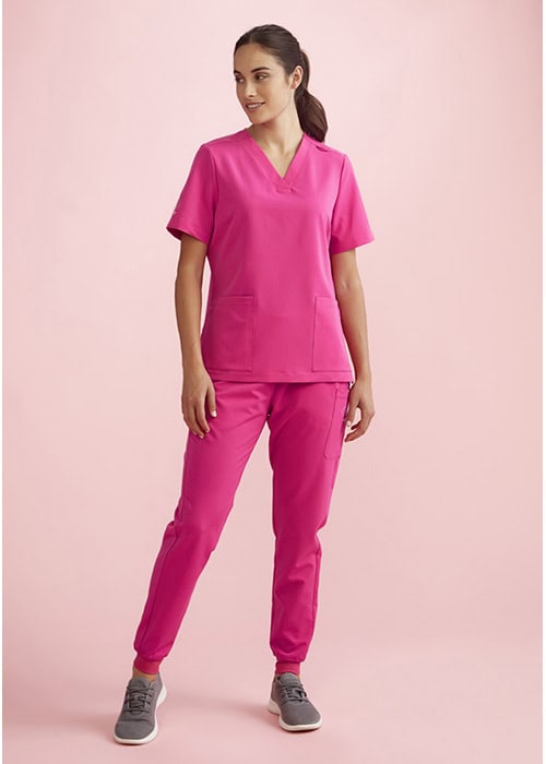 NBCF Pink Jogger Scrub Pant - Ladies